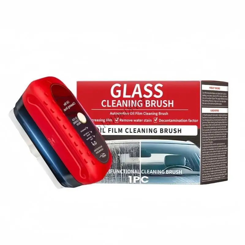 517B سريع الحركة مزيل غشاء الزيت الزجاجي منظف غشاء الزيت الزجاجي علاجات الزجاج الأمامي لتحسين رؤية القيادة الليلية
