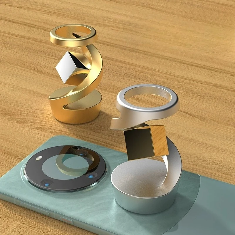 

Stress-Relieving Floating Gyroscope:Official Metal Desk Gadget,Fidget Spinner Roller Spinning Top Tip Perfect for Tension Relief