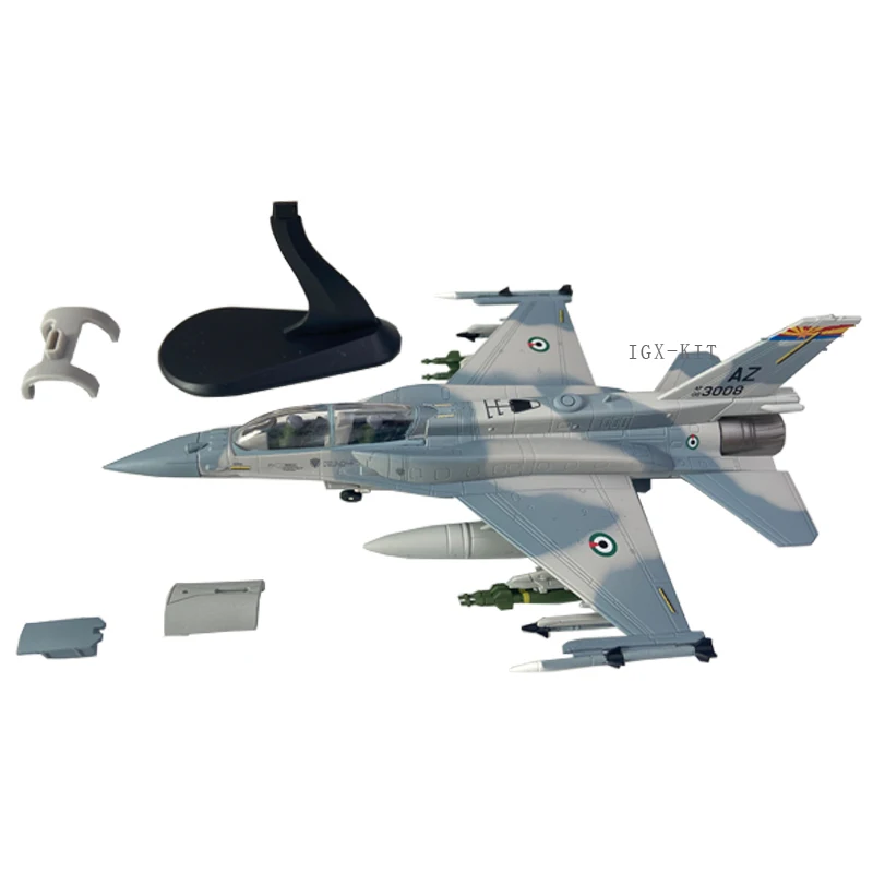 1:72 UAEAF F-16F Desert Falcon Camouflage Coating F16 Fighter Alloy Finished Diecast Military Plane Model Toy Collection Gift