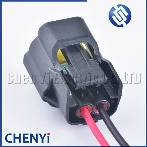 Imagen 2 del producto Conector impermeable automotriz hembra de 2 pines, enchufe de arnés de cableado de bocina 6098-0137 6920-0079 para Hyundai Elantra ix35