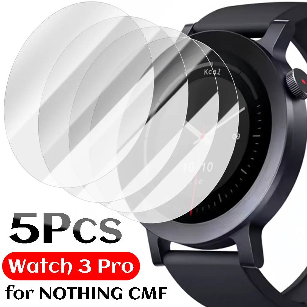 

Защитная пленка из закаленного стекла для Nothing CMF Watch Pro 3, защита от царапин HD, оригинальные умные часы WatchPro3, защитная пленка для экрана