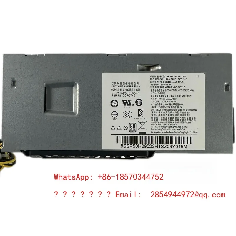 

Блок питания H3060 M710s M910s M4000e E73s E75s10 Pin M6201