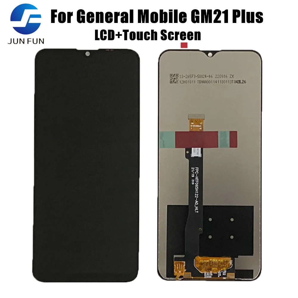 Imagem -06 - Display Lcd e Touch Screen Digitizer Assembly Peças de Reposição para General Mobile Gm10gm20 Gm20 Pro Gm21 Gm22 Pro Plus