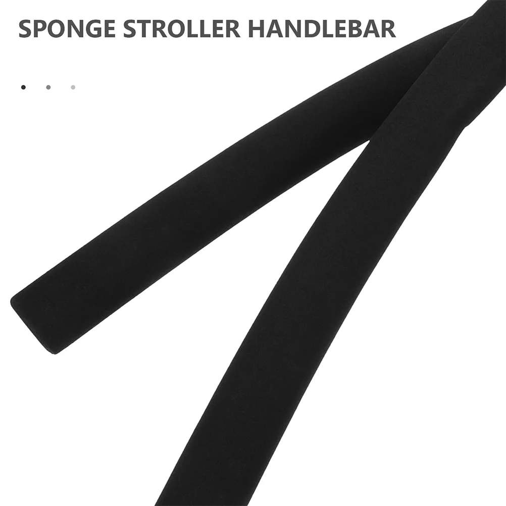 4Pcs Handle Cover Stroller Handle Sleeve Cover Sponge Protector For Stroller Handle