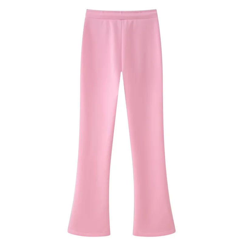 ボンバージャケット＋フレアパンツセット おしゃれなツーピースセット