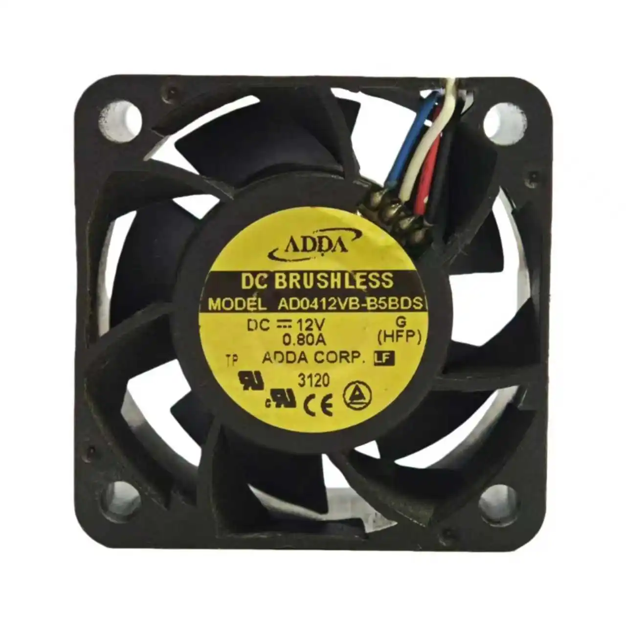 new for ADDA Original AD0412VB-B5BDS 40x40x28mm 12V Ball Bearing Cooling Fan 4028 | 16000RPM 28CFM High-Speed Industrial Fan 2