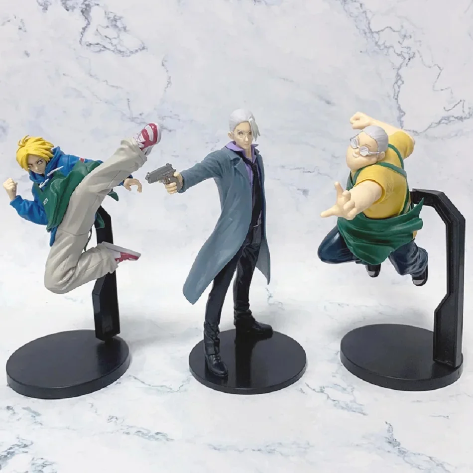 Sakamoto Taro & Shin Asakura Anime Action Figure PVC Toy Collectible Beeldje voor kinderen en fans voorraad beschikbaar