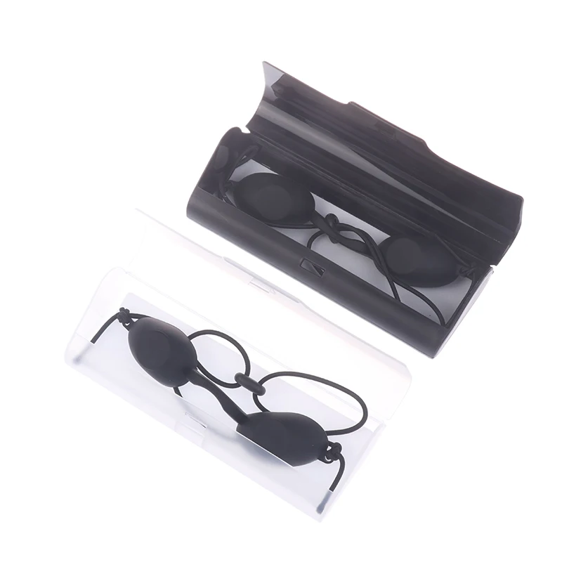 Lunettes de sécurité à ombrage complet réglables, lunettes de protection contre la lumière laser, lunettes pour tatouage, photon, clinique de beauté, patient, 1 pièce