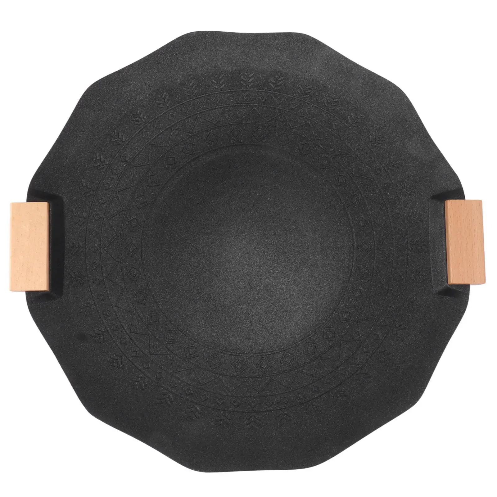 

Portable Non Stick Smokeless BBQ Grill Pan with Handle Home Barbecue Outdoor Cooking Tool