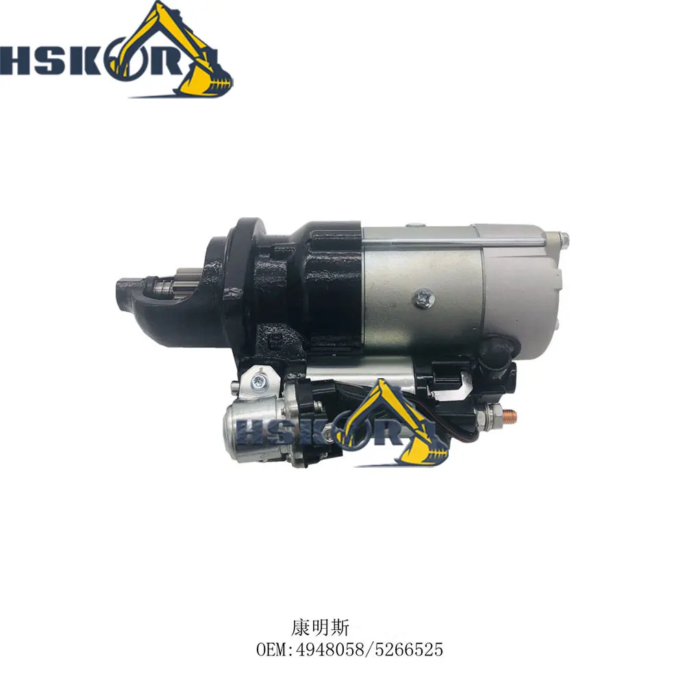 

TOSD-27-003 DCEC for Cummins 4BT 6BT ISBE ISDE Engine Parts 24V 6.0kw Starter Motor 4948058 5266525