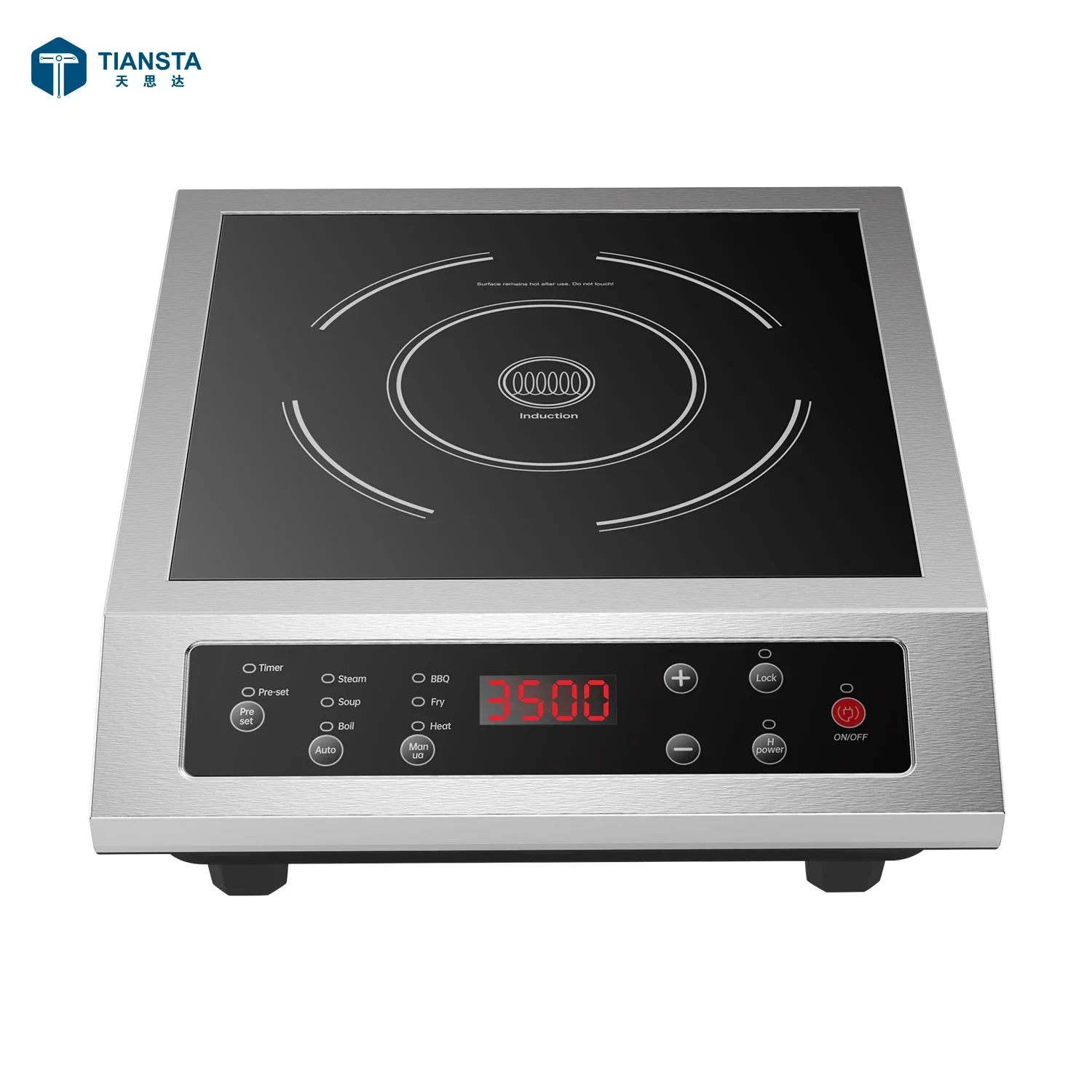 Commercial Multifunction Tabletop Electric Stove Manufacturers Top Home Hob Portable Cooktop Hotpot  Soup Induction Cooker 3500w