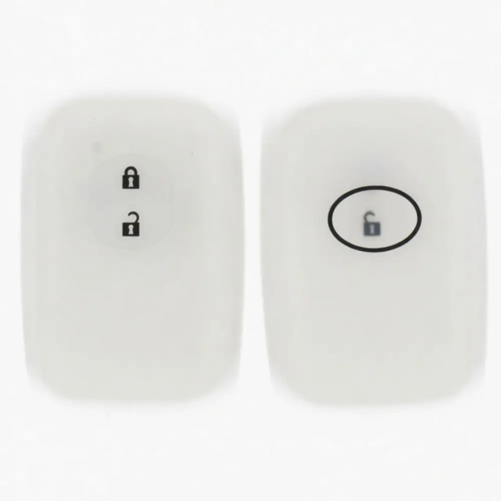 Soft Silicone Key Fob Cover For Toyota Venza Prado Camry Smart Key Protector Holder Case Anti Scratch Accessory