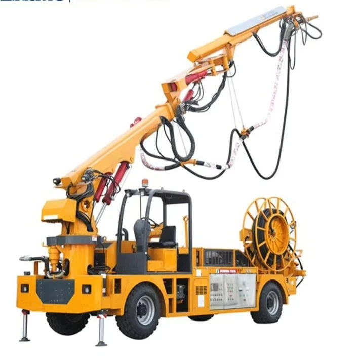 Good Quality 30cbm/h HPS30V Cement Wet Shotcrete Concrete Spraying Machine Mortar Spray Machines with Powerful Engine for Sale