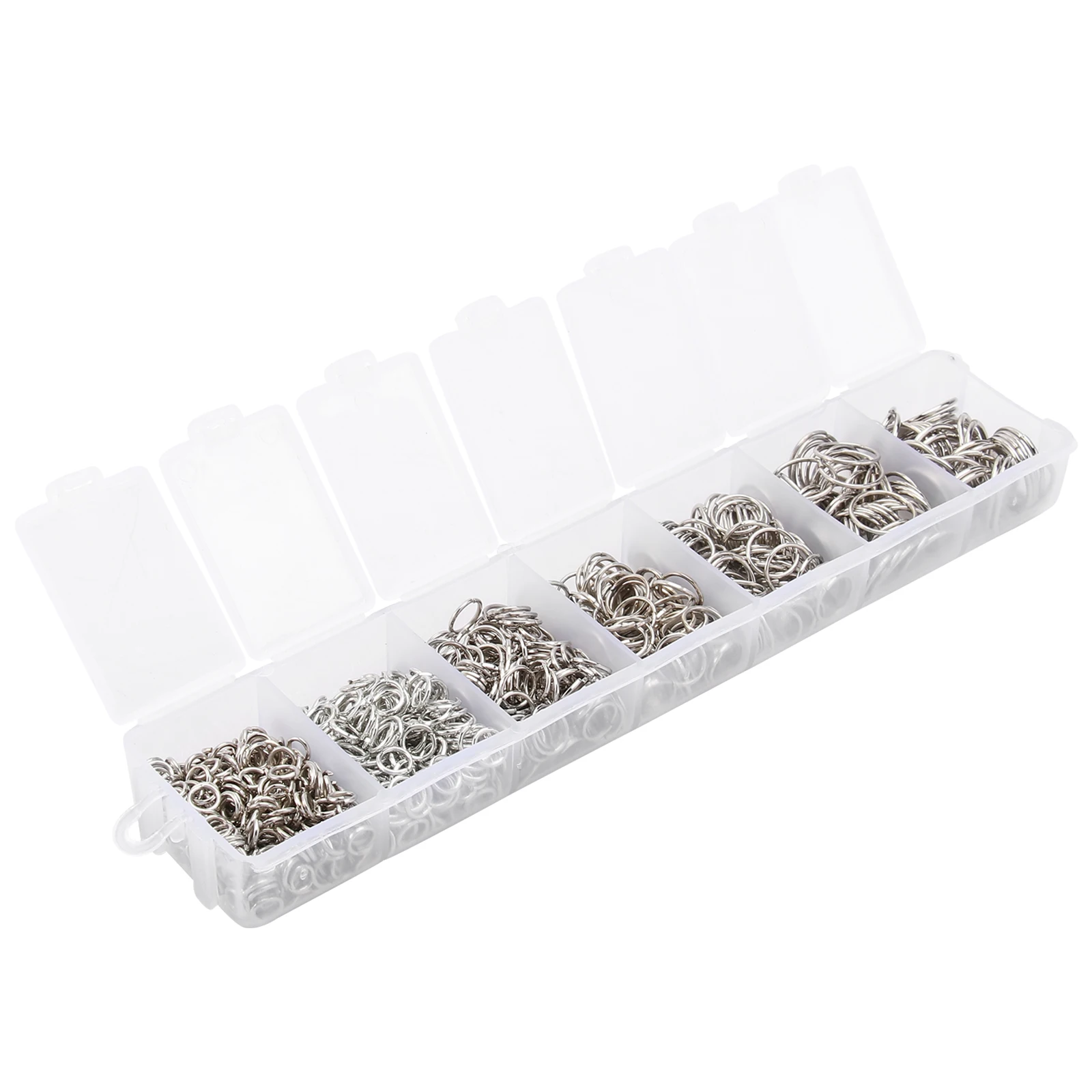 

Open Jump Rings Stainless Steel Various Sizes DIY Jewelry Accessories for Necklace Bracelet Earring Repair