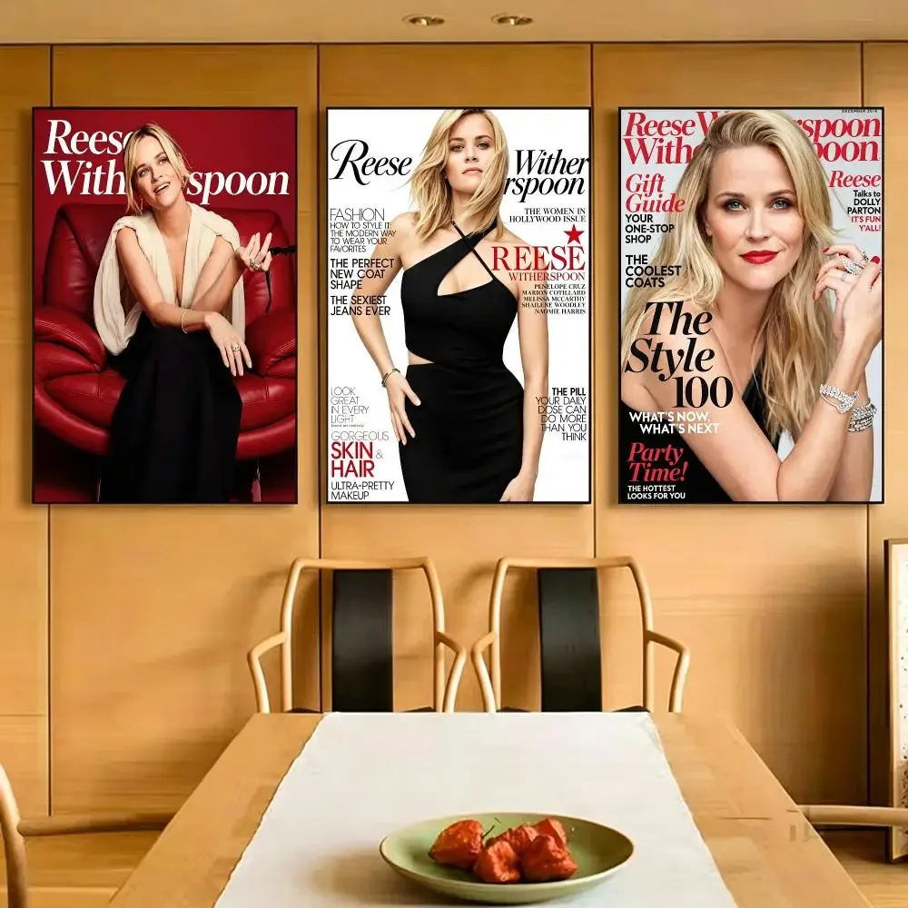 person Reese Witherspoon Poster Poster HDPrint Unframed HeartwarmingStyle Wall Art Home For Living Room Bedroom Background Decor