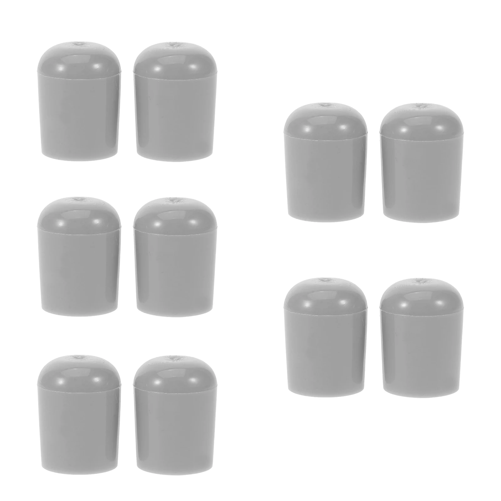 

10 Pcs Chair Leg Protection Cover Home Feet Small Furniture Bottom Covers Plastic