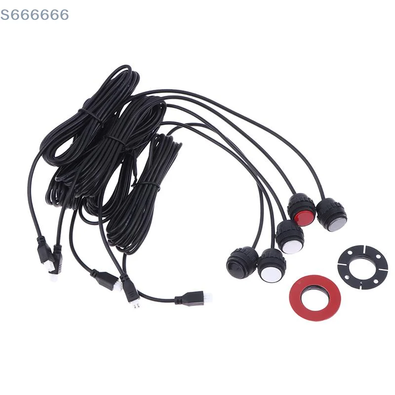 

Premium Flat Embedded Car Park Sensor 16.5mm Ultrasonic Matte for Backup Radar