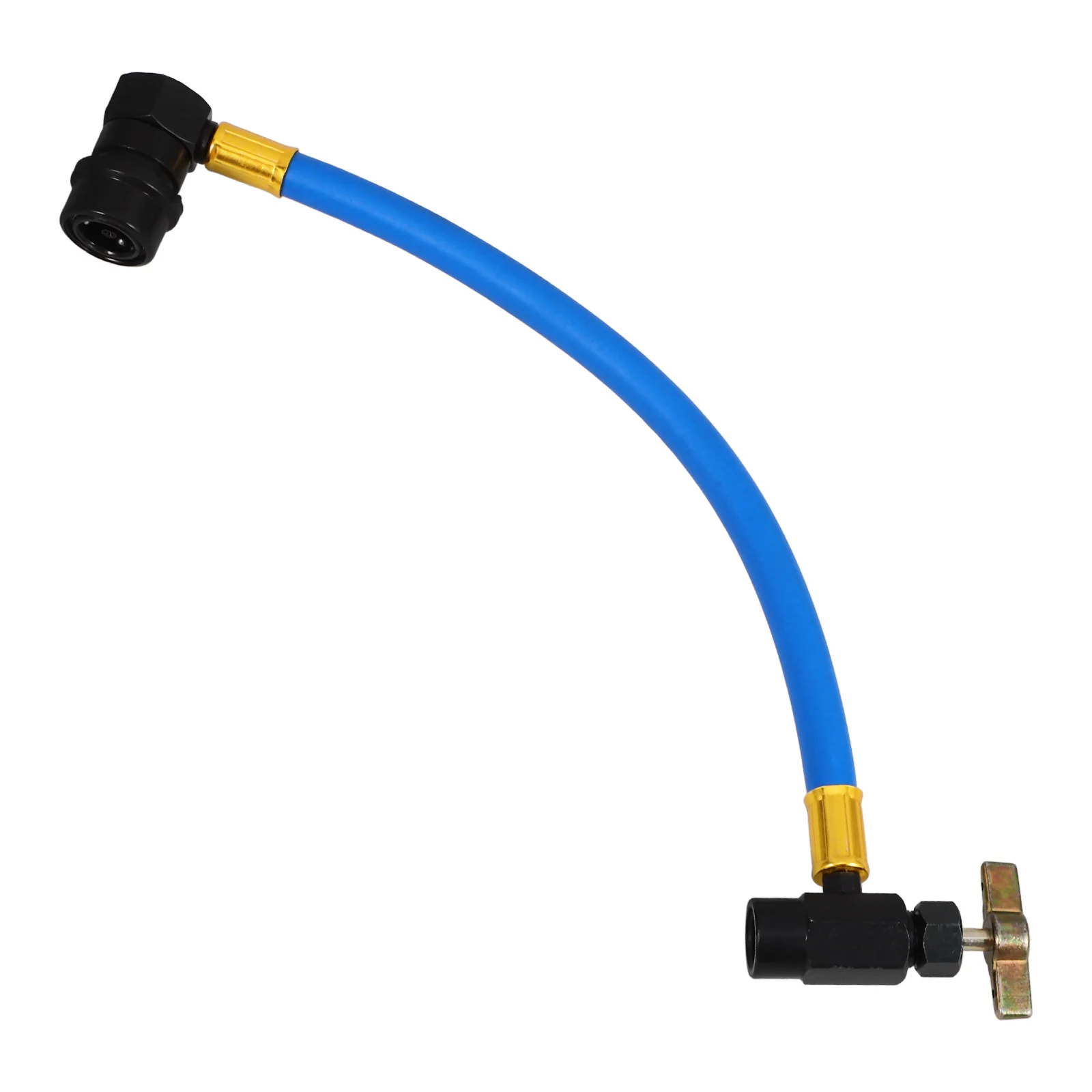 

Air Conditioner Leak Sealer Refrigerant Charging Hose DIY Supplement Pipe 1 2 Thread Car Durable Plastic Aluminum Alloy High