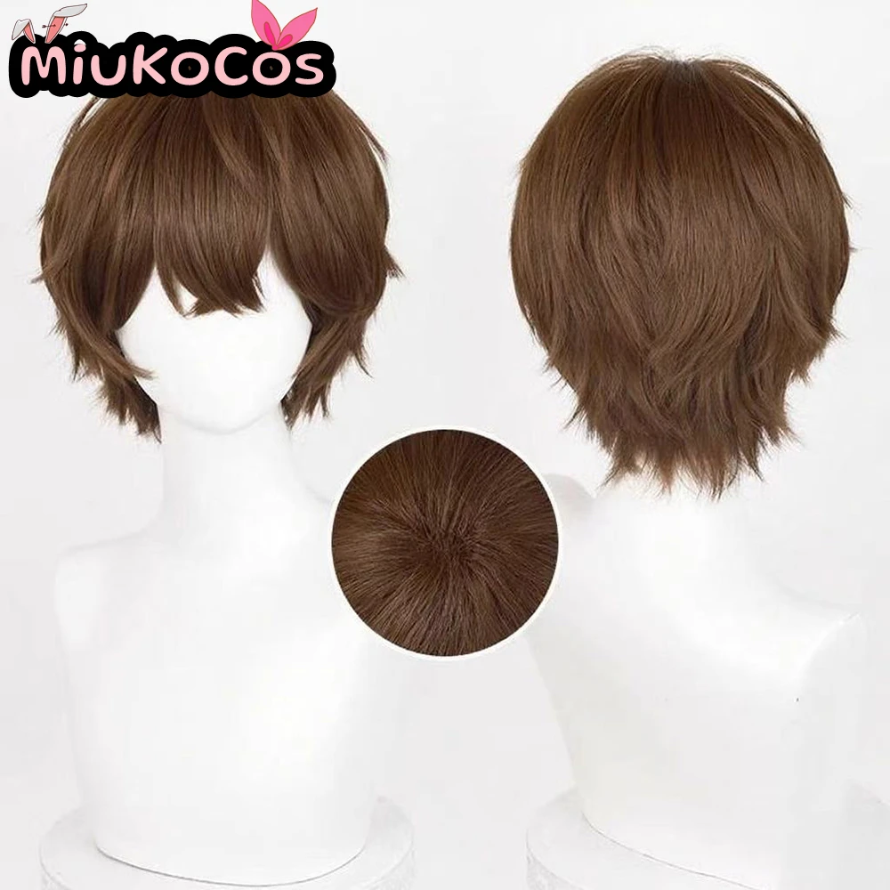 متوفر في المخزون Eli Clark Seer شعر مستعار تأثيري MiukoCosplay لعبة الهوية الخامس تأثيري