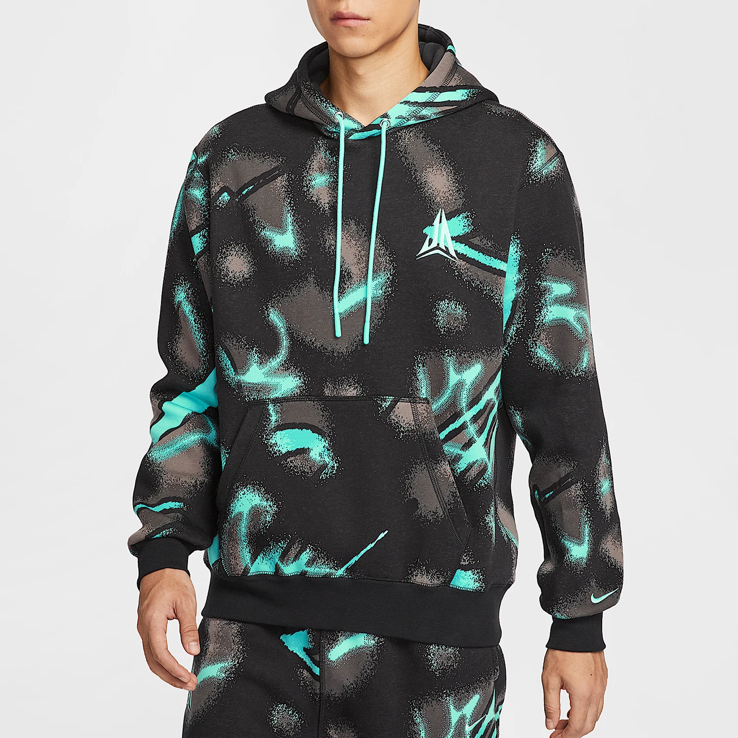 Nike genuine JA Club Fleece Men's Velvet Knitted Hoodie HV3379-339