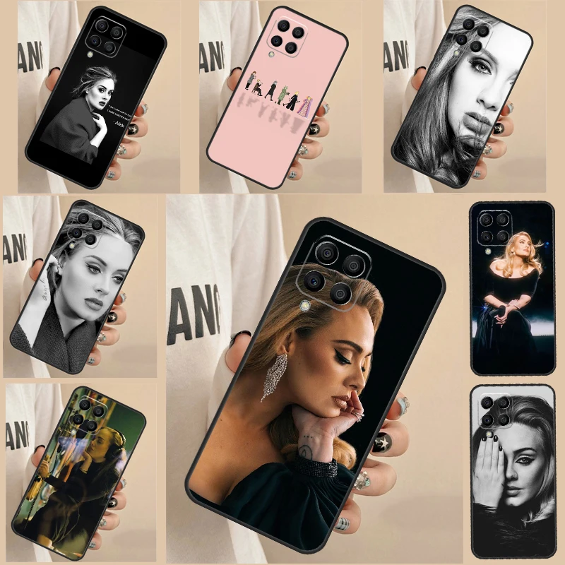 Adele Adkins Case For Samsung Galaxy A54 A34 A24 A14 A51 A71 A12 A22 A32 A42 A52 A13 A23 A33 A53 Coque