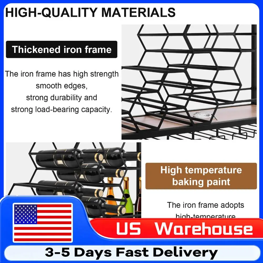 

Настенная полка для бутылок с алкоголем, плавающий настенный держатель для вина, шкаф для хранения вина для домашнего бара, столовой, декоративный