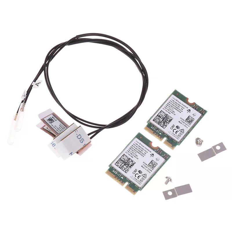 9560ngw Wifi Card+antenna 1733mbps Wireless Ac 9560 Dual Band 2.4g/5G Bt 5.0 802.11ac M.2 Cnvi 9560ngw Wireless Adapter