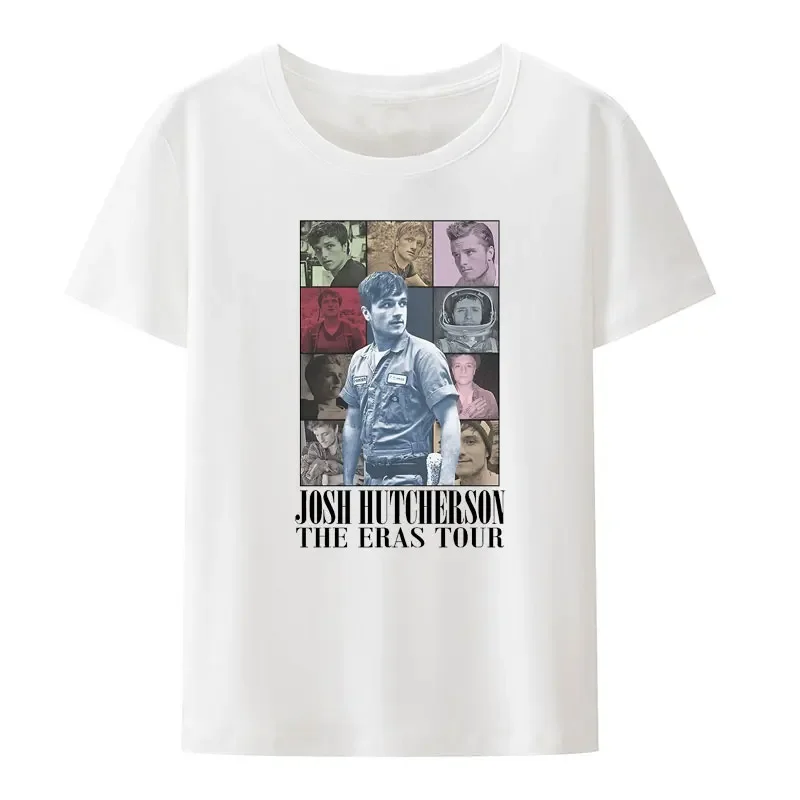 Josh Hutcherson The Eras Tour Essential T-Shirt Street Fashion Comfortable Men's Clothing O-neck Camisa T-shirts for Women Humor