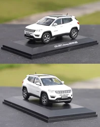 Nowy 1:43 Kompas SUV Samochód ze stopu Diecasts i pojazdy zabawkowe Model samochodu Miniaturowy model samochodu w skali Zabawki dla dzieci