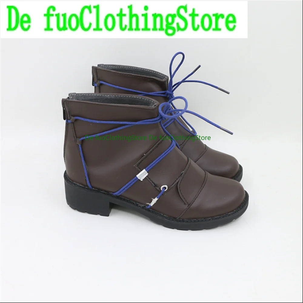 

Defuo Arknights Lumen Обувь для косплея Сапоги Игры Аниме Карнавал Магазин обуви на Хэллоуин