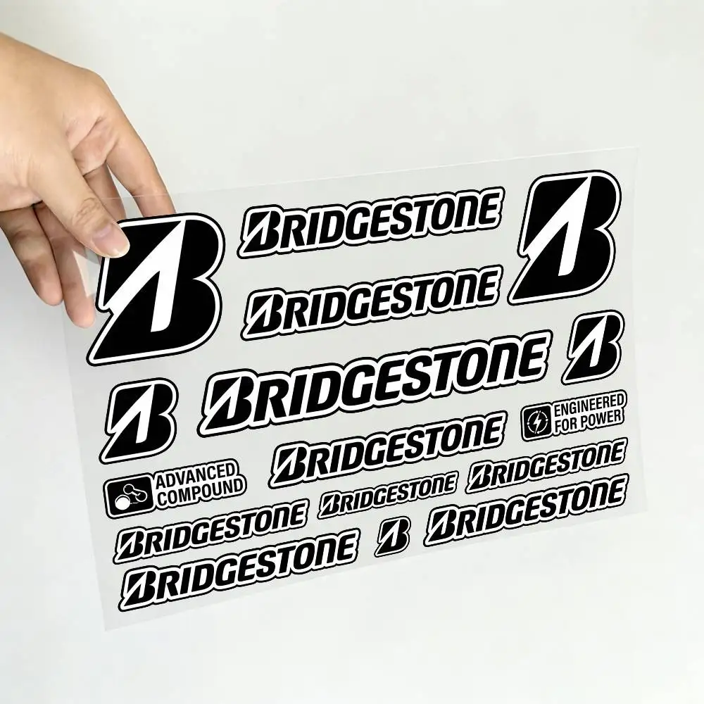 FOR BRIEDESTONE Universal Waterproof Reflective Decorative Decals Scratch Hide For Car Motorcycle Helmet Fridge - view 3