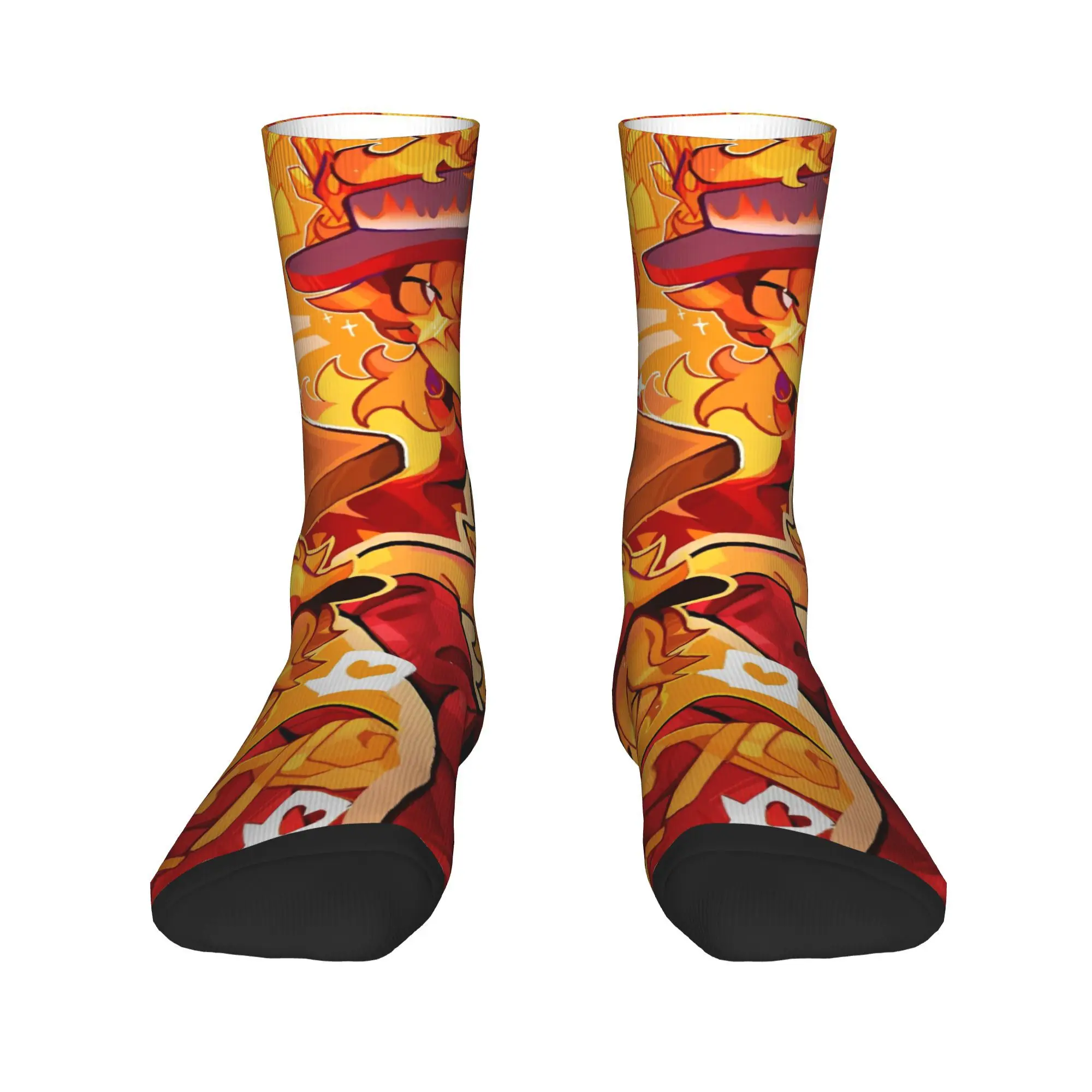 Pizza elliot and Chance Forsaken  Stockings  Casual Socks Unisex Men Soft Socks Autumn Cycling Design Anti Skid Socks Gift