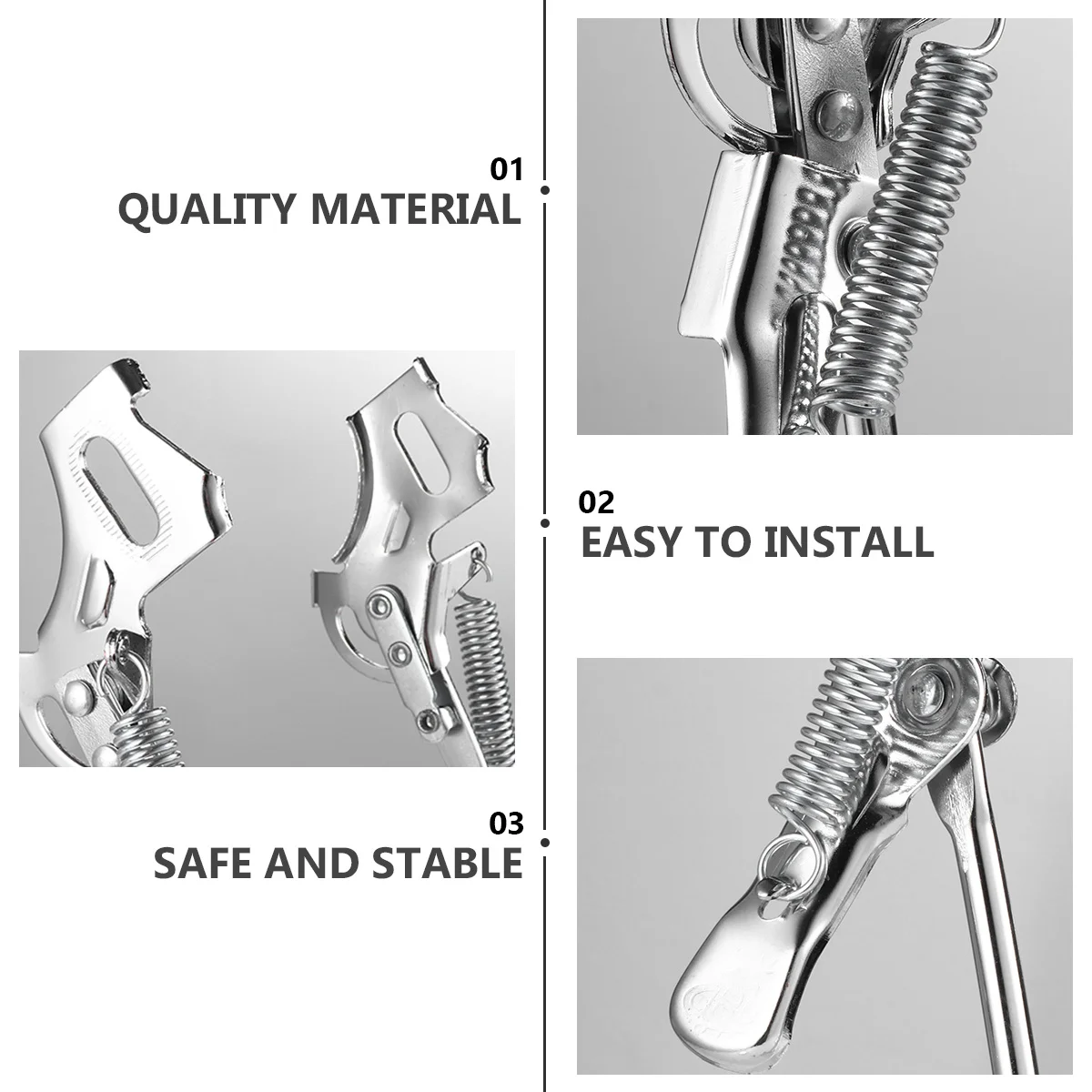 

Bicycle Kickstand Durable Iron 20 Inch Perfect for Parking Cleaning Maintenance Storage Rack Floor Stand Bike Tool