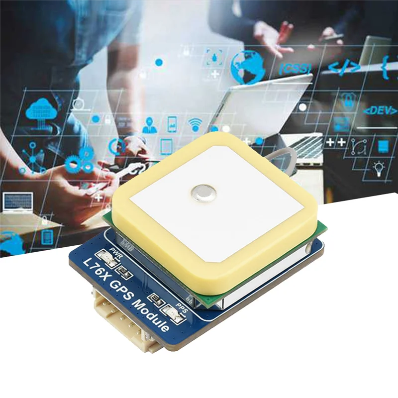 Waveshare L76K GNSS Module Supporting GPS/GLONASS/BDS/QZSS Multi Satellite System New Blue For Raspberry Pi/Jetson Nano/Arduino