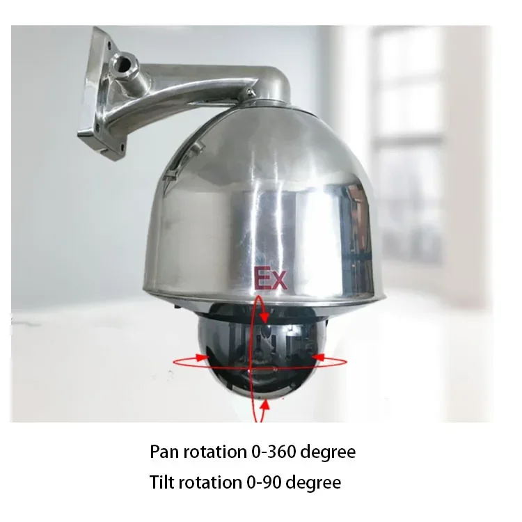 H.265 2MP 30X Zoom Explosion-proof PTZ Network Camera Stainless Steel 1080P 30X Zoom 2.0MP AHD /Analog  Speed Dome Camera
