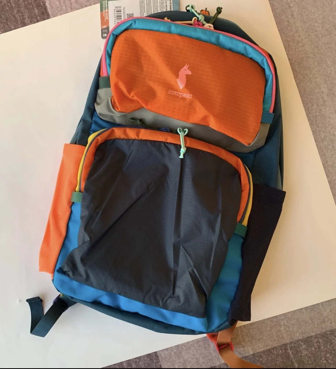 Robot Design Viaggio all'aperto Bapa 6L Casual Tempo libero Colore Blo Borsa a doppia spalla impermeabile per giovani Scimmia quadrata Nyl...