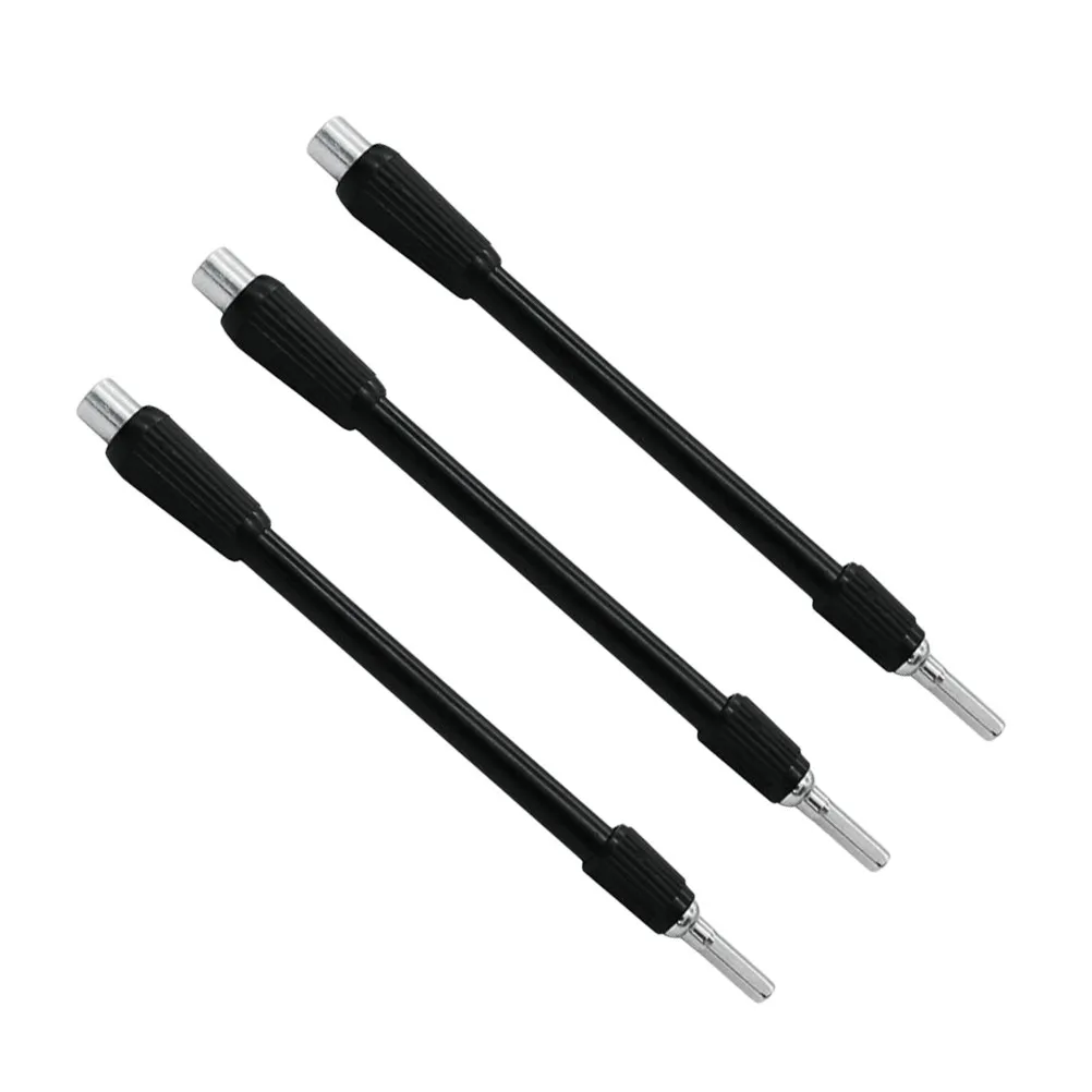 

3Pcs 129Mm Extension Shaft for Screwdriver Flexible Plastic Hex Bit Holder Ideal for Electric Drill Rechargeable Wrench Use