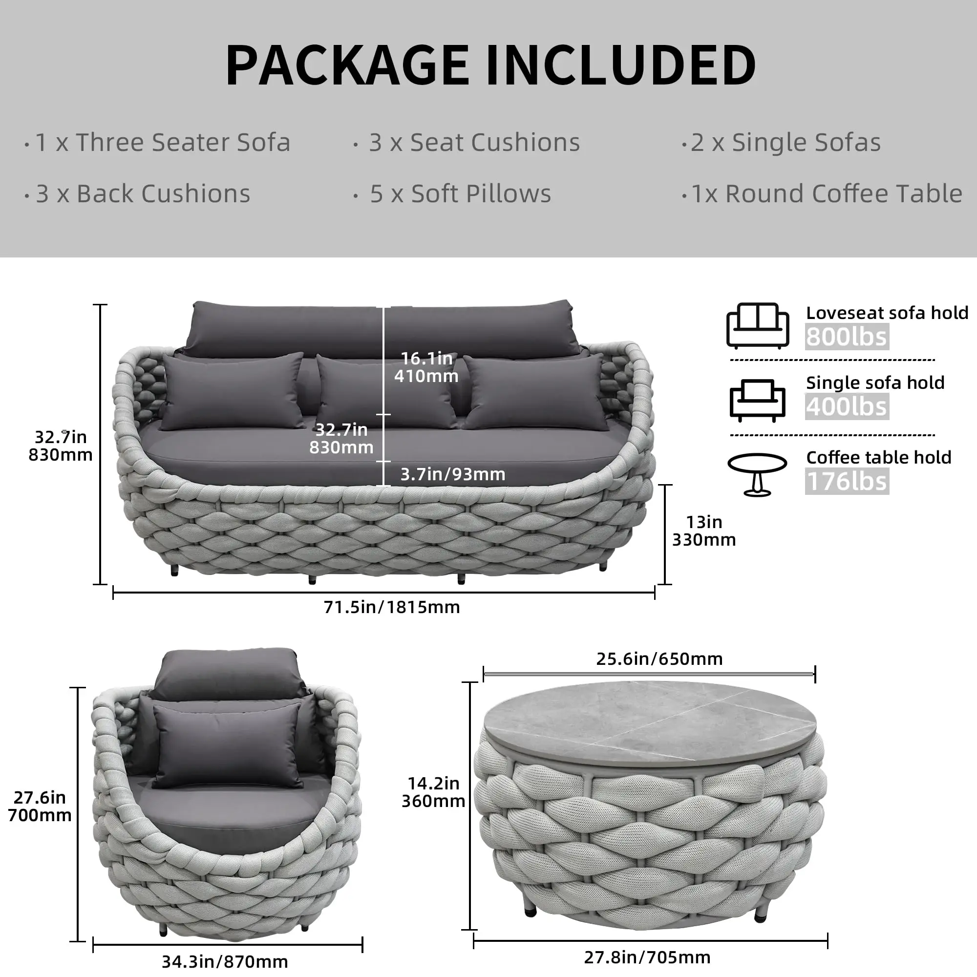 Thumbnail 3 - #10 Low Price Outdoor Sofas Deals
