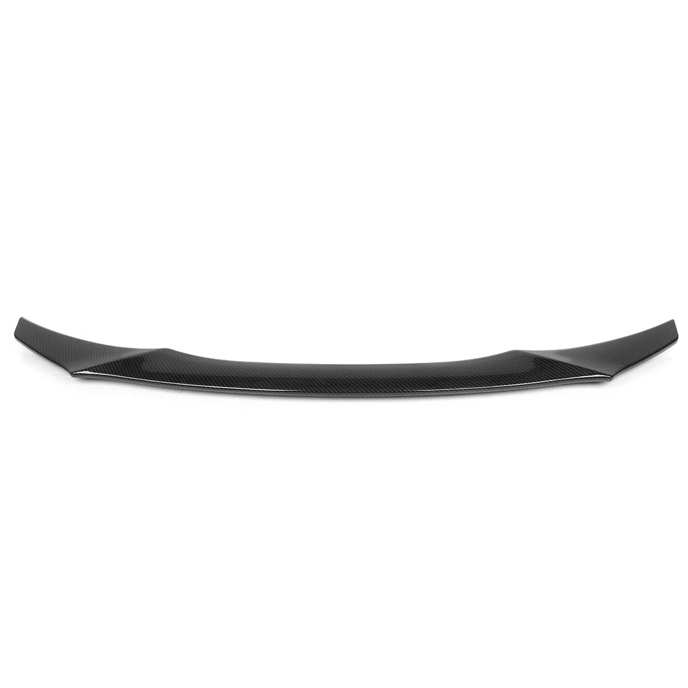 Car Rear Spoiler Trunk Boot Wing Lip Tail Trim For Mazda 3 Axela 2019-2020 Facelifted ABS Plastic Carbon Fiber Style