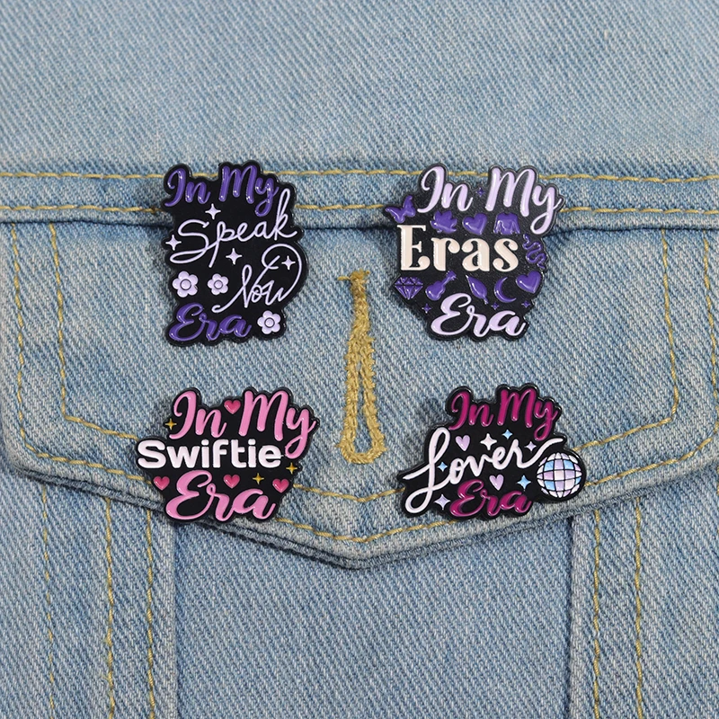 Pop Sänger Musik Lyric Emaille Pins Kreative Metall Broschen Revers Abzeichen Cartoon Dekorative Accessoires Pin Schmuck Geschenk Großhandel – Detail 6