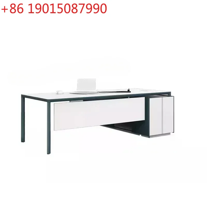 

Office Manager Manager Desk Simple Modern Boss Office and Chair Combination Fashion Office