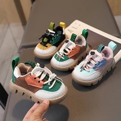 Kids Sports Shoes Spring Autumn New Style Children Casual Outdoor Sneakers Boys Girls Soft Sole Breathable Running Shoes 21-30