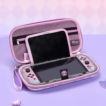 三麗鷗酷洛米 Switch 保護殼 OLED 配件 毛絨軟殼 分離式 全包防摔 學生節禮物 8 最佳銷售 kuromi 任天堂 Switch 保護殼 - №6