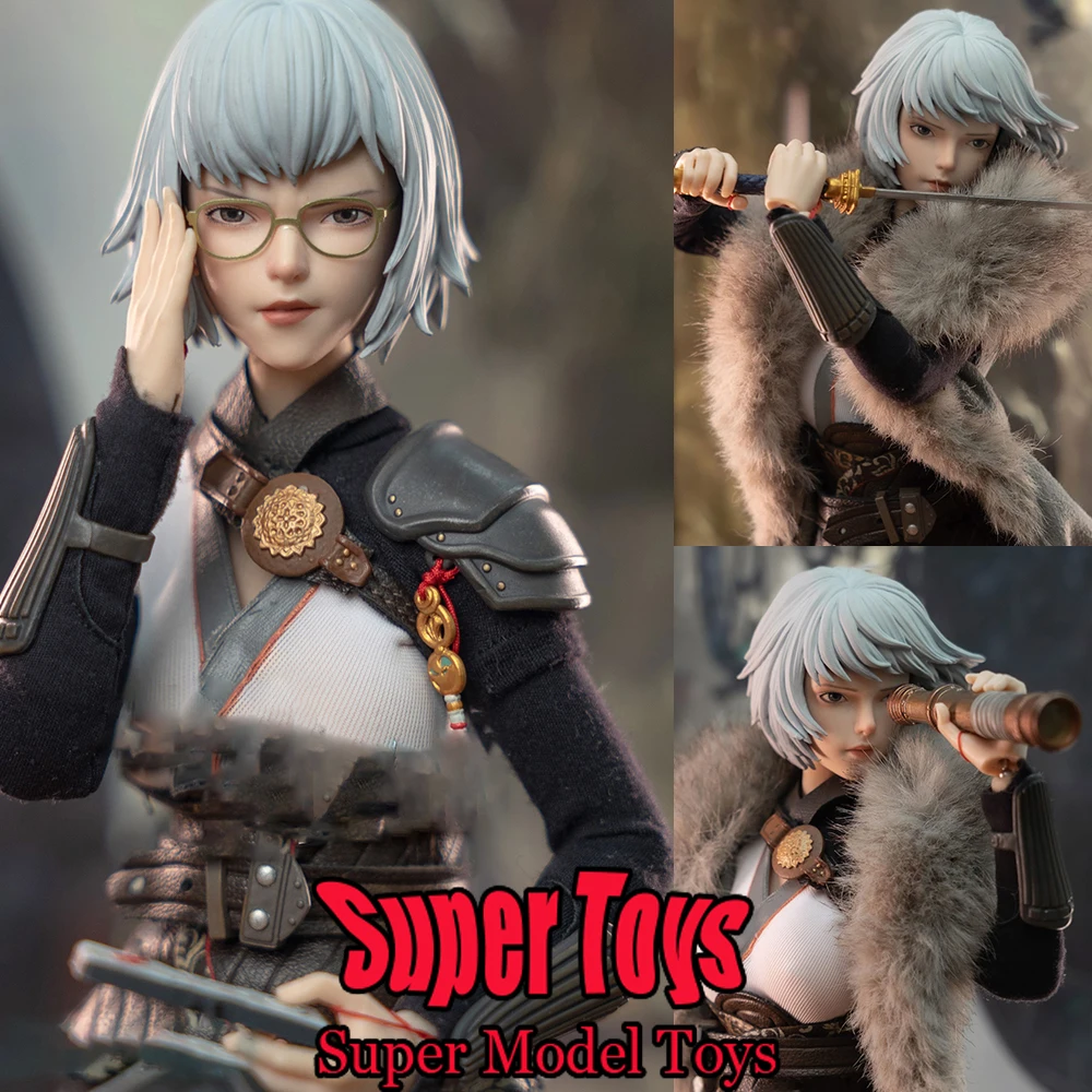 

Genesis Emen 1/6 Scale Female Soldier Ran Bing Ling Cage Hunter Squad Sniper Full Set 12-inches Action Figure Doll Fans Gifts