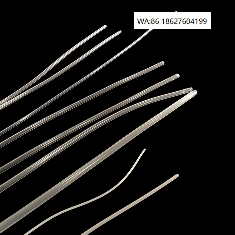 Disposable Medical Enema Rectal Catheter Super Lubricity Hydrophilic Coated Intermittent Tube Sterile
