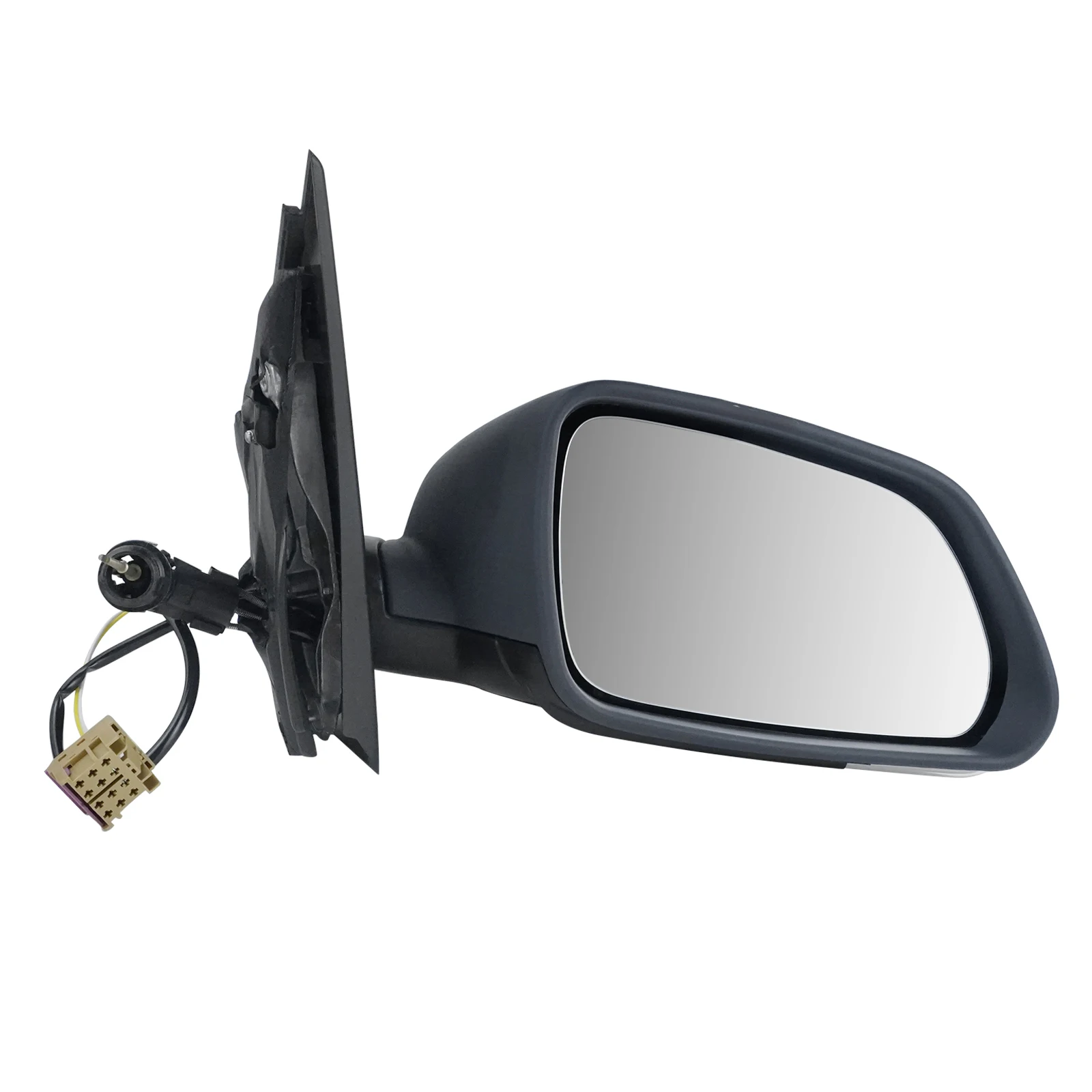 For 2005-09 VW Polo 9N Hatchback Primed Manual Cable Wing Door Mirror Right Side
