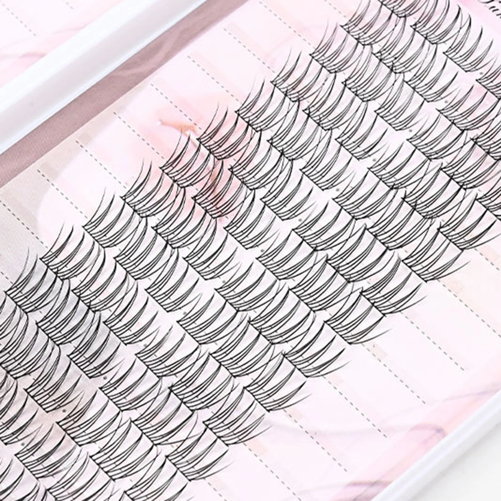 Natural C Curl Lash Extension Manga Sunflower Style Individual Lashes Cluster Eyelashes Book Large Capacity Wispy Fluffy Eyelash