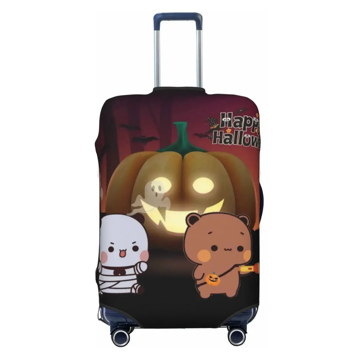 Bubu & Dudu Halloween Suitcase Cover Flight Business Elastic Luggage Supplies Protection