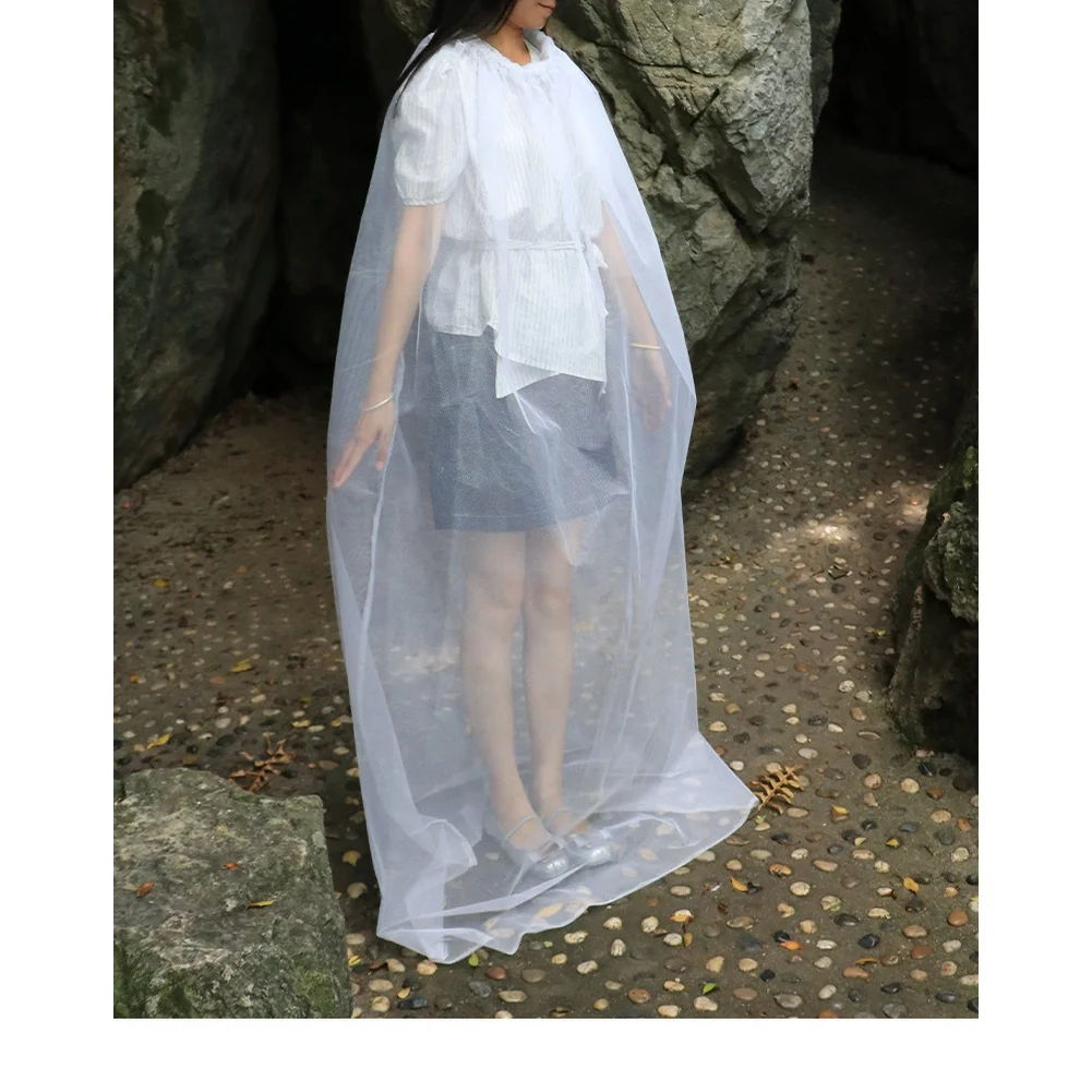 Outdoor Mesh Skirt for Camping Fishing Hiking Features Lightweight Construction and Effective Barrier Performance