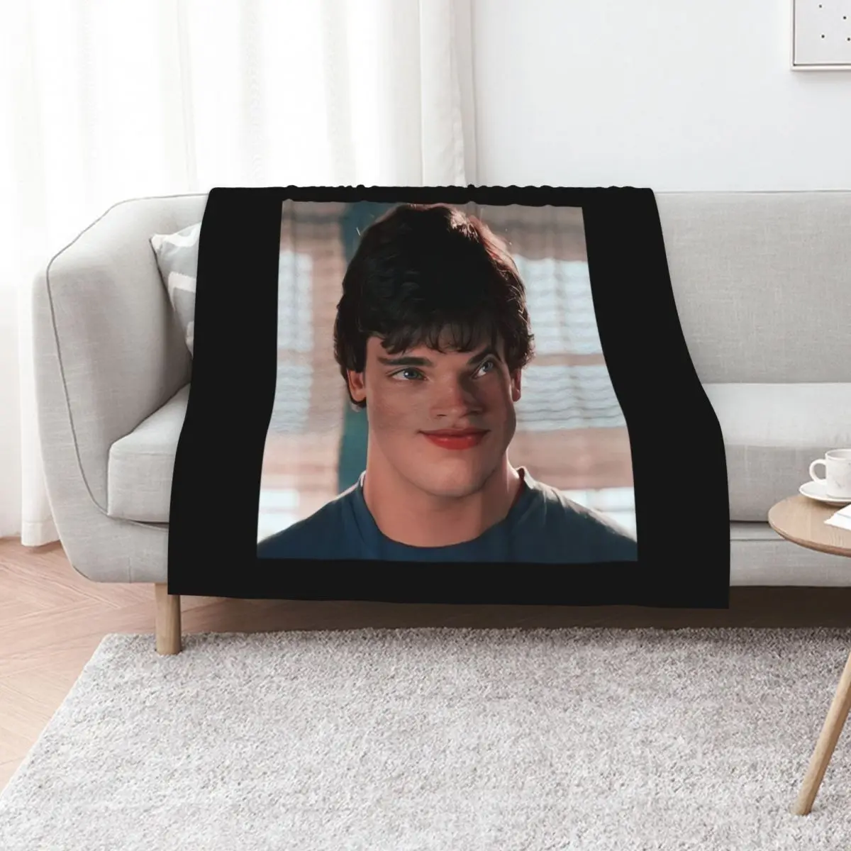 

Tom welling Throw Blanket Luxury Designer wednesday Polar Soft Blankets